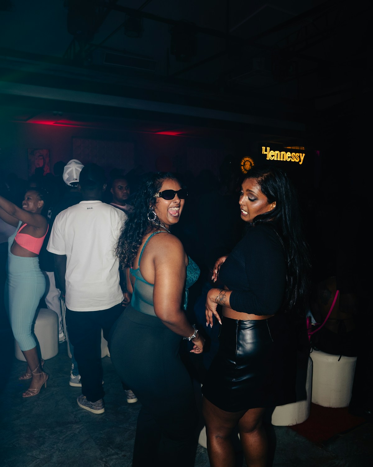 People dancing at a nightclub in Nairobi, Kenya